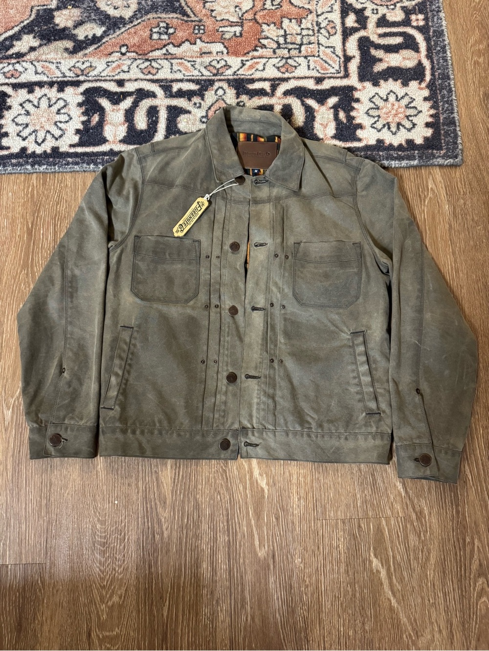 Freenote Cloth waxed Rider's jacket